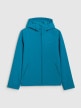 mini: Damska kurtka przejściowa 4F 4FRAW25TTJAF0965 - turkusowa (9)