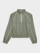 mini: Damska kurtka przejściowa 4F 4FRSS24TTJAF0886 - zielona (5)