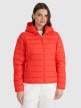  4F Damska kurtka puchowa pikowana 4F 4FWAW25TDJAF580  czerwona Czerwony
