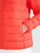 mini: Damska kurtka puchowa pikowana 4F 4FWAW25TDJAF580 - czerwona (4)