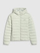 mini: Damska kurtka puchowa pikowana 4F 4FWAW25TDJAF580 - zielona (6)