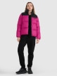 mini: Damska kurtka puchowa pikowana 4F 4FWAW25TDJAF581 - różowa (2)