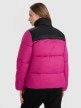 mini: Damska kurtka puchowa pikowana 4F 4FWAW25TDJAF581 - różowa (6)