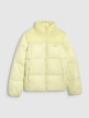 mini: Damska kurtka puchowa pikowana 4F 4FWAW25TDJAF581 - żółta (8)