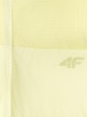 mini: Damska kurtka puchowa pikowana 4F 4FWAW25TDJAF581 - żółta (9)