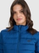 mini: Damska kurtka puchowa pikowana 4F 4FWAW25TDJAF665 - niebieska (3)