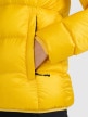 mini: Damska kurtka trekkingowa z puchem naturalnym 4F 4FWAW25TDJAF0734 - żółta (5)