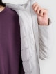 mini: Damska parka zimowa 4F FRAW25TTJAF1027 - szara (8)