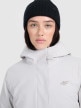 mini: Damska parka zimowa 4F FRAW25TTJAF1027 - szara (4)