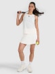 mini: Damska spódnica tenisowa 4F 4FRAW25TFSKF021 - biała (1)