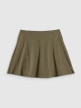 mini: Damska spódnica treningowa 4F 4FWSS26TFSKF019 - khaki (7)