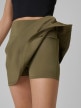 mini: Damska spódnica treningowa 4F 4FWSS26TFSKF019 - khaki (4)