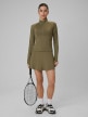 mini: Damska spódnica treningowa 4F 4FWSS26TFSKF019 - khaki (5)