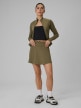 mini: Damska spódnica treningowa 4F 4FWSS26TFSKF019 - khaki (1)