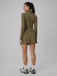 mini: Damska spódnica treningowa 4F 4FWSS26TFSKF019 - khaki (6)