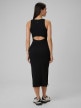 mini: Damska sukienka dzianinowa 4F 4FWSS26TDREF184 - czarna (6)