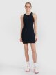 mini: Damska sukienka midi 4F 4FRSS25TDREF188 - czarna (3)