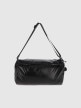 mini: Damska torebka na ramię barrel bag 4F 4FRSS25ASBGU087 - czarna (1)
