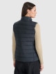 mini: Damski bezrękawnik puchowy pikowany 4F 4FWAW25TVJAF218 - czarny (5)
