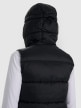 mini: Damski bezrękawnik puchowy pikowany z kapturem 4F 4FRAW25TVJAF326 - czarny (6)