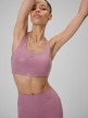  4F Damski biustonosz do jogi 4F 4FRSS26USBAF264  różowy Różowy