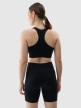 mini: Damski biustonosz treningowy 4F 4FRSS25USBAF154 - czarny (5)
