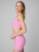 mini: Damski biustonosz treningowy 4F 4FRSS26USBAF270 - różowy (3)
