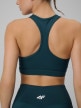 mini: Damski biustonosz treningowy 4F 4FRSS26USBAF270 - turkusowy (8)