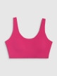 mini: Damski biustonosz treningowy 4F 4FWAW25USBAF172 - różowy (6)