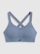mini: Damski biustonosz treningowy 4F 4FWAW25USBAF180 - niebieski (6)