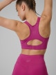 mini: Damski biustonosz treningowy 4F 4FWSS26USBAF223 - różowy (7)