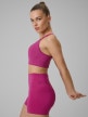 mini: Damski biustonosz treningowy 4F 4FWSS26USBAF223 - różowy (3)