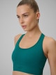 mini: Damski biustonosz treningowy 4F 4FWSS26USBAF242 - turkusowy (4)