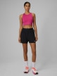 mini: Damski crop-top do biegania 4F 4FWSS26TFSLF0902 - różowy (6)
