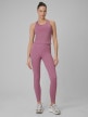 mini: Damski crop-top treningowy 4F 4FWSS26TFSLF0769 - różowy (5)