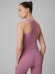 mini: Damski crop-top treningowy 4F 4FWSS26TFSLF0769 - różowy (6)