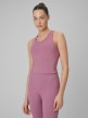 mini: Damski crop-top treningowy 4F 4FWSS26TFSLF0769 - różowy (2)