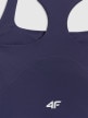 mini: Damski crop top tenisowy 4F 4FRAW25TFSLF091 - granatowy (7)