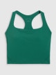 mini: Damski crop top tenisowy 4F 4FRAW25TFSLF091 - zielony (5)