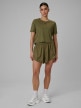 mini: Damski crop top treningowy 4F 4FWSS26TFTSF1806 - khaki (6)