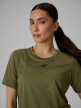 mini: Damski crop top treningowy 4F 4FWSS26TFTSF1806 - khaki (4)