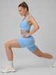 mini: Damski legginsy kolarki treningowe 4F 4FWSS26TFSTF085 - niebieskie (6)