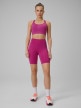 mini: Damski legginsy kolarki treningowe 4F 4FWSS26TFSTF085 - różowe (7)