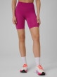 mini: Damski legginsy kolarki treningowe 4F 4FWSS26TFSTF085 - różowe (2)