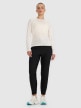 mini: Damski longsleeve do biegania 4F 4FWAW25TFLOF415 - biały (2)