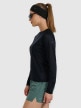 mini: Damski longsleeve do biegania 4F 4FWAW25TFLOF415 - czarny (3)