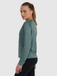 mini: Damski longsleeve do biegania 4F 4FWAW25TFLOF415 - turkusowy (3)
