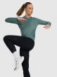 mini: Damski longsleeve do biegania 4F 4FWAW25TFLOF415 - turkusowy (7)