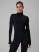 mini: Damski longsleeve treningowy 4F 4FWSS26TFLOF502 - czarny (1)