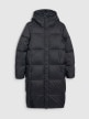 mini: Damski płaszcz puchowy pikowany 4F 4FWAW25TDJAF586 - czarny (9)